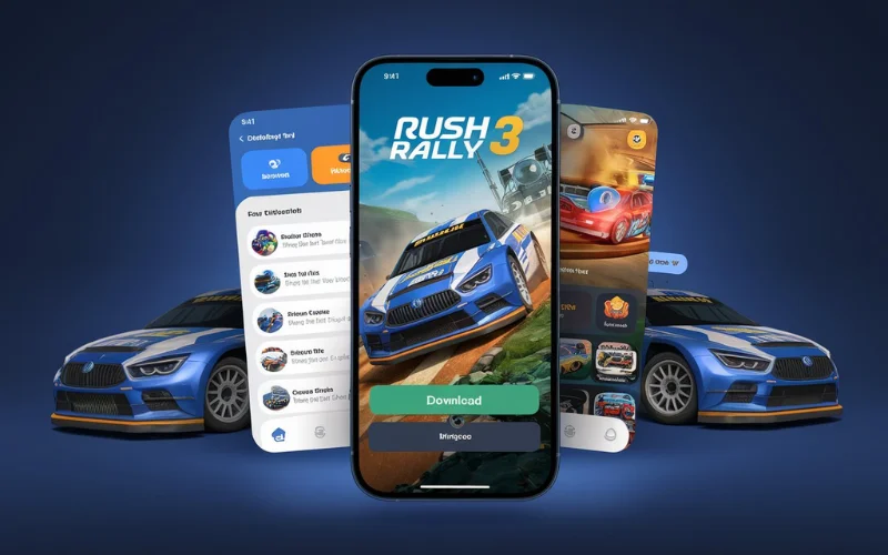 rush rally 3 mod apk