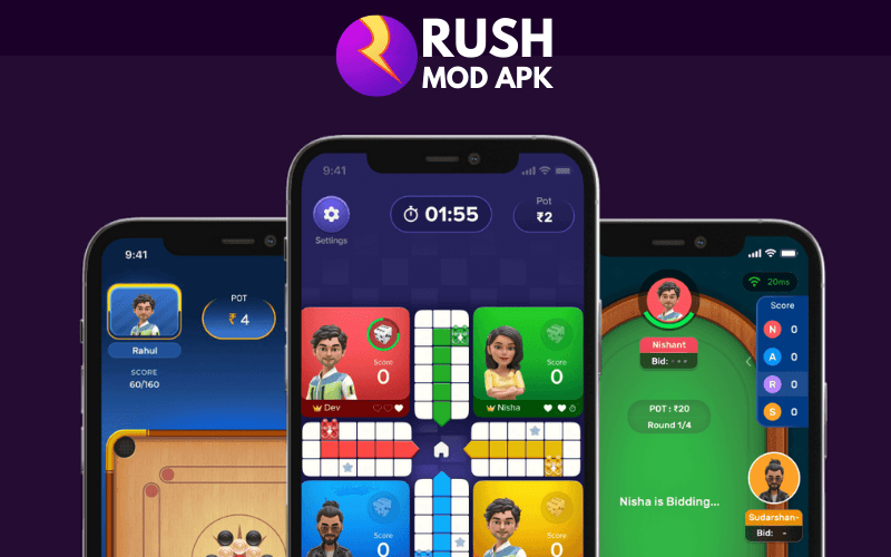 rush mod apk phone